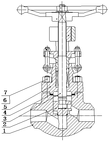 Method for checking and detecting sealing surface of stop valves and regulating valves after online grinding