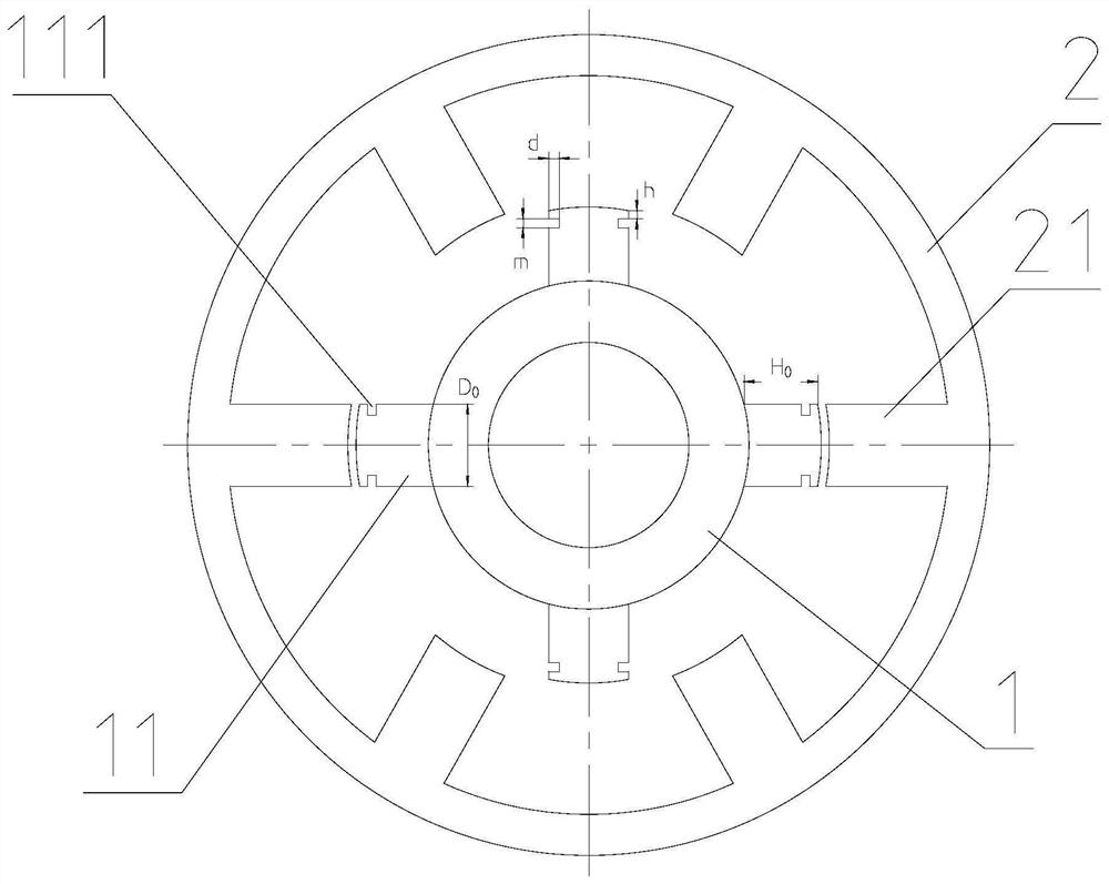 Rotor assembly and switched reluctance motor