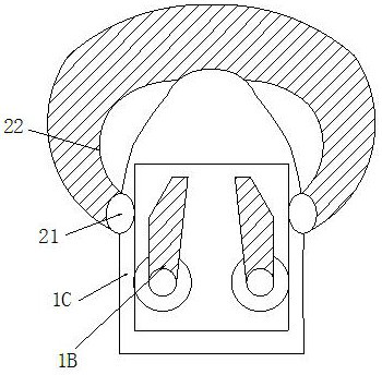 Positive pressure ventilation mask for respiratory department