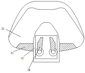 Positive pressure ventilation mask for respiratory department