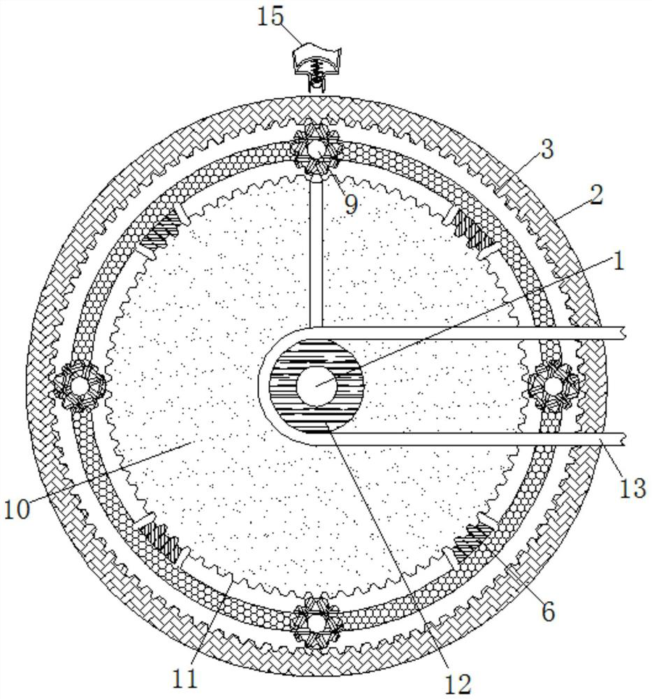 Automatic oiling and derusting structure of sewing machine by utilizing electromagnetic principle