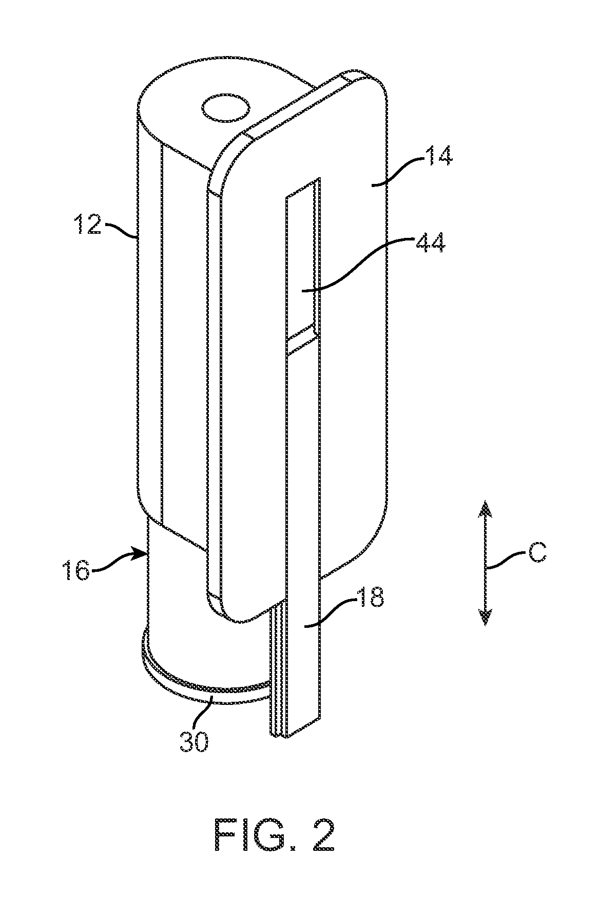 Interspinous process device and method