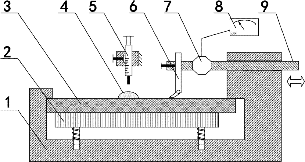 Method and apparatus for testing ice adhesion strength