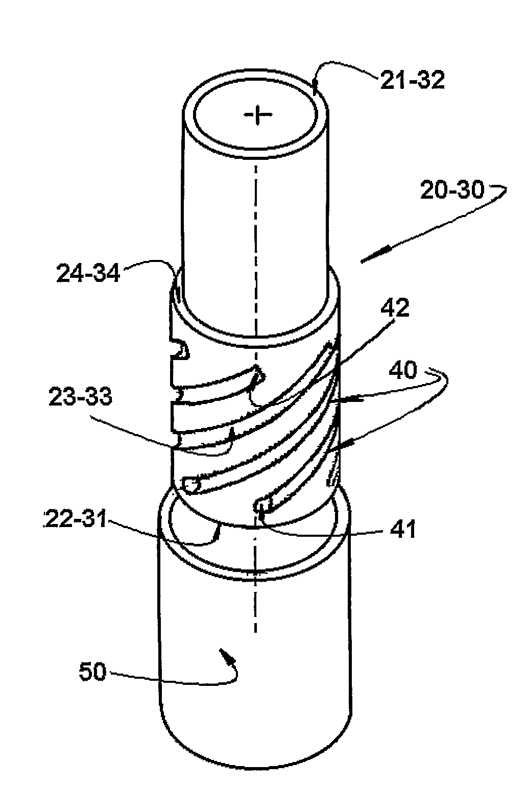 Resonator arrangement in an acoustic muffler for a refrigeration compressor