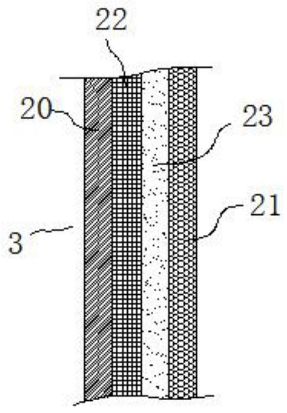 Vehicle-mounted liquid hydrogen cylinder supporting structure