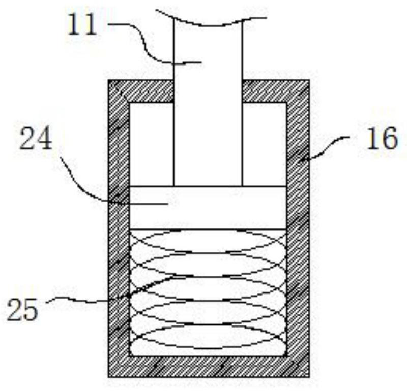 Vehicle-mounted liquid hydrogen cylinder supporting structure