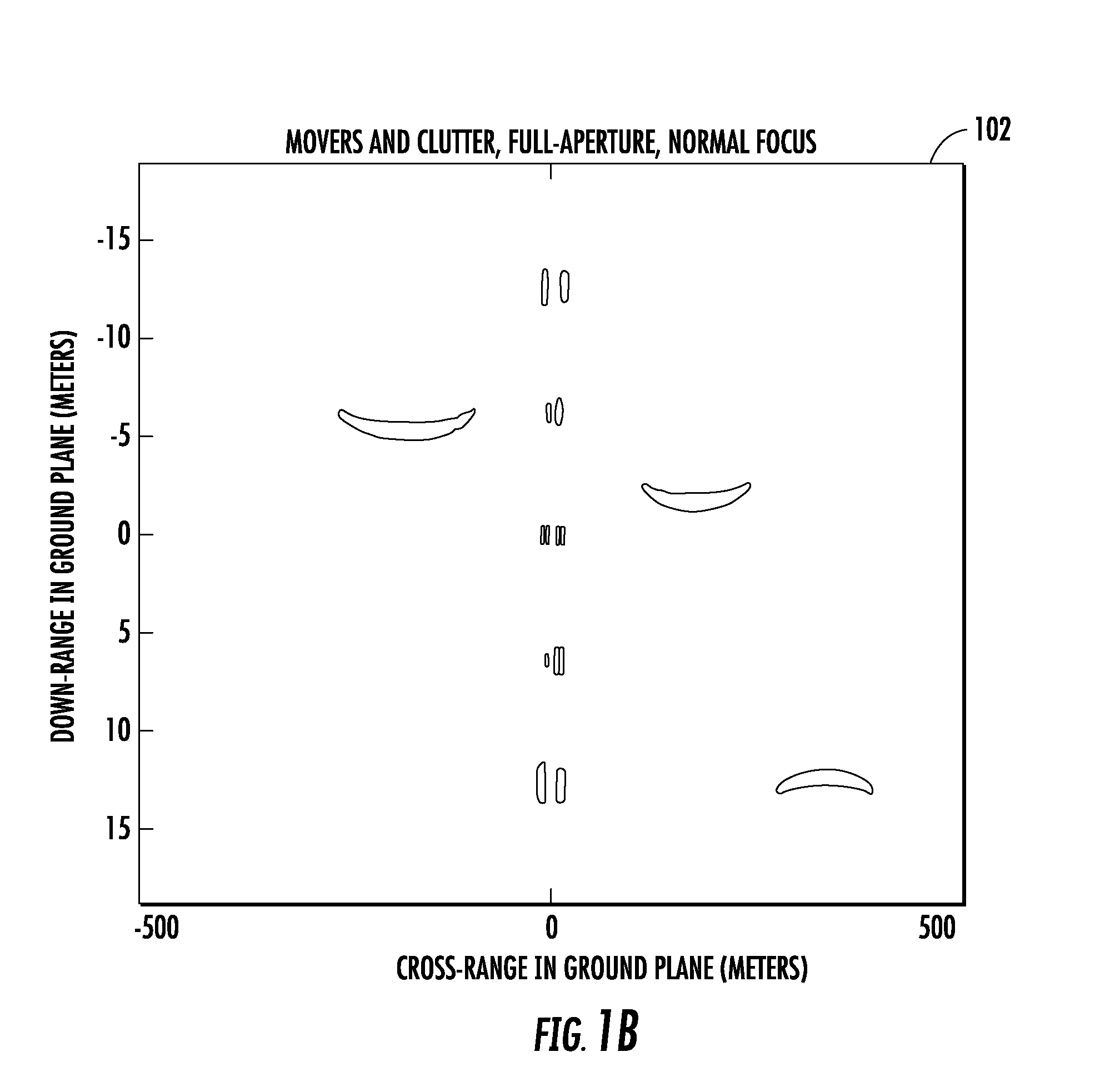 Method and system for developing and using an image reconstruction algorithm for detecting and imaging moving targets