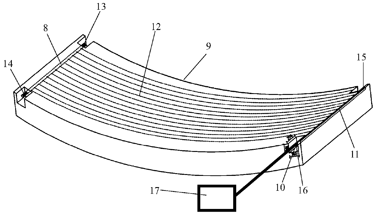 Tunnel energy pipe piece prefabrication and connection method applied to shield construction