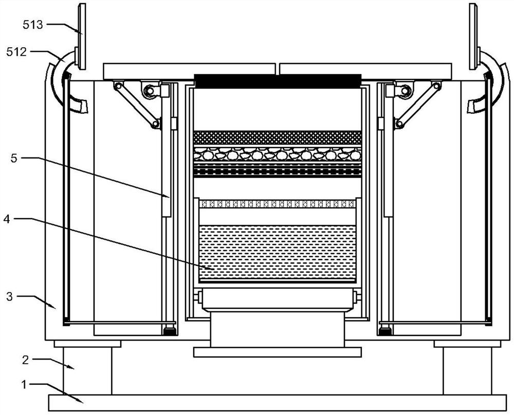 Air purification device for steel processing