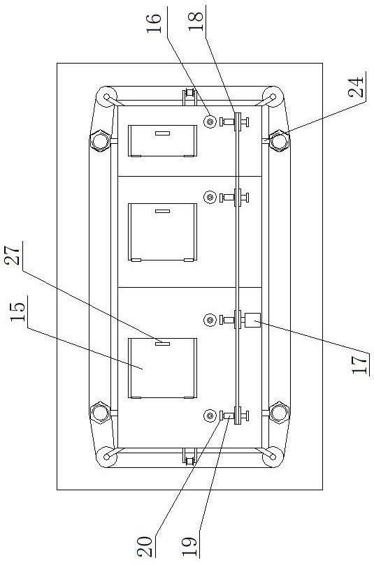 Phosphating method and device for metal wire surface treatment