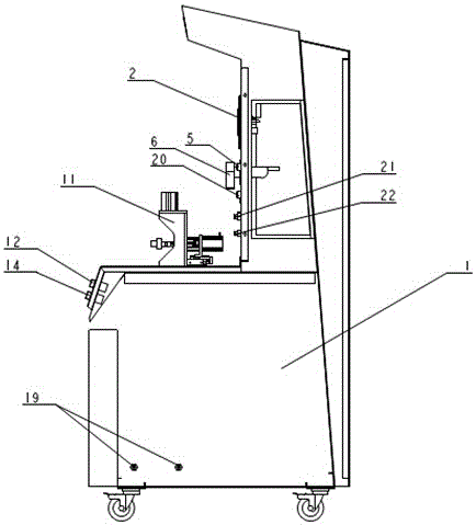 F valve stationary superheat degree automatic testing device and testing method