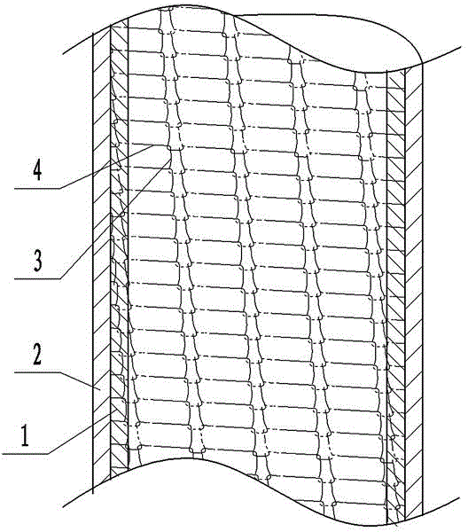 High-toughness abrasion-resistant PVC hose and processing method thereof