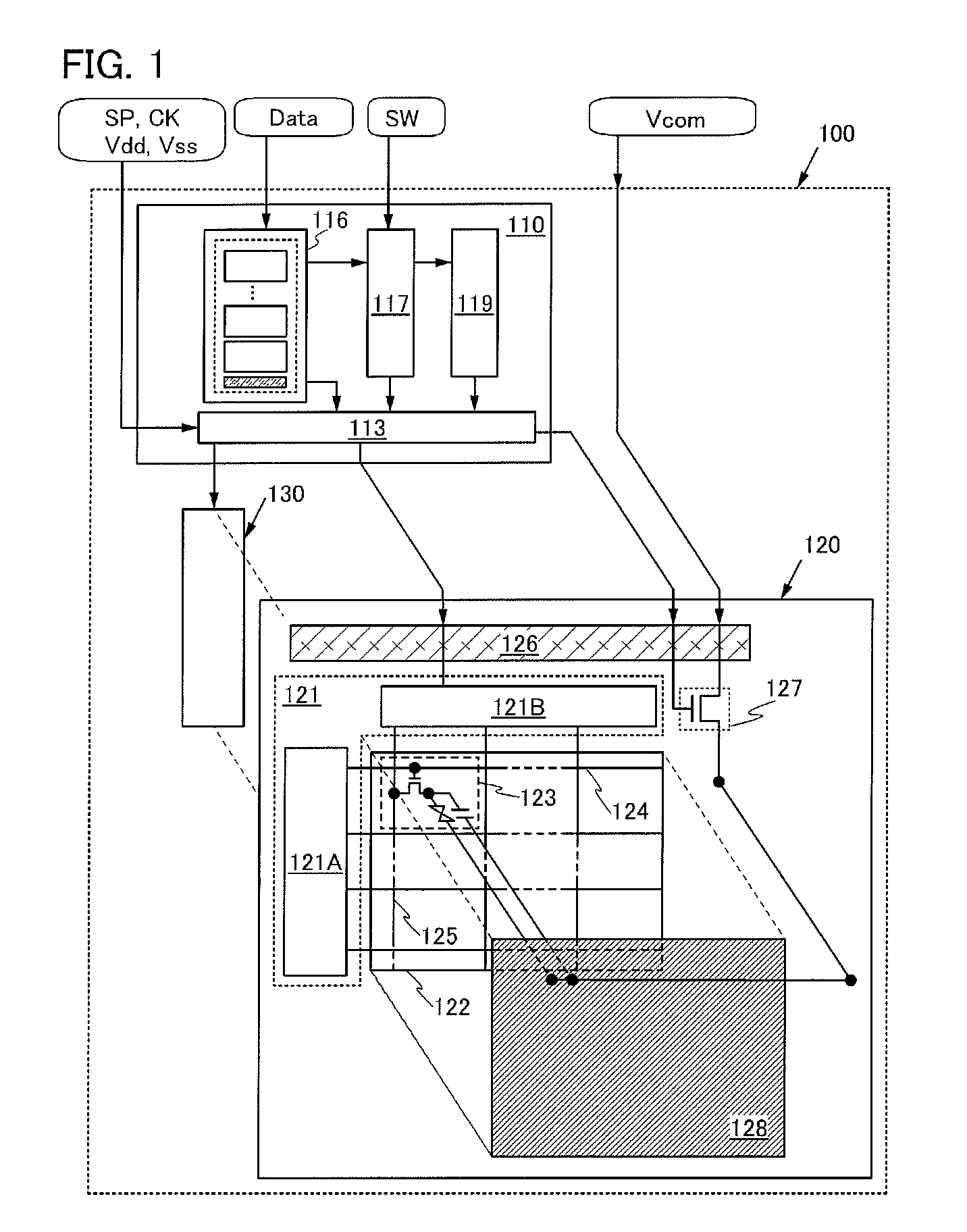 Display method of display device