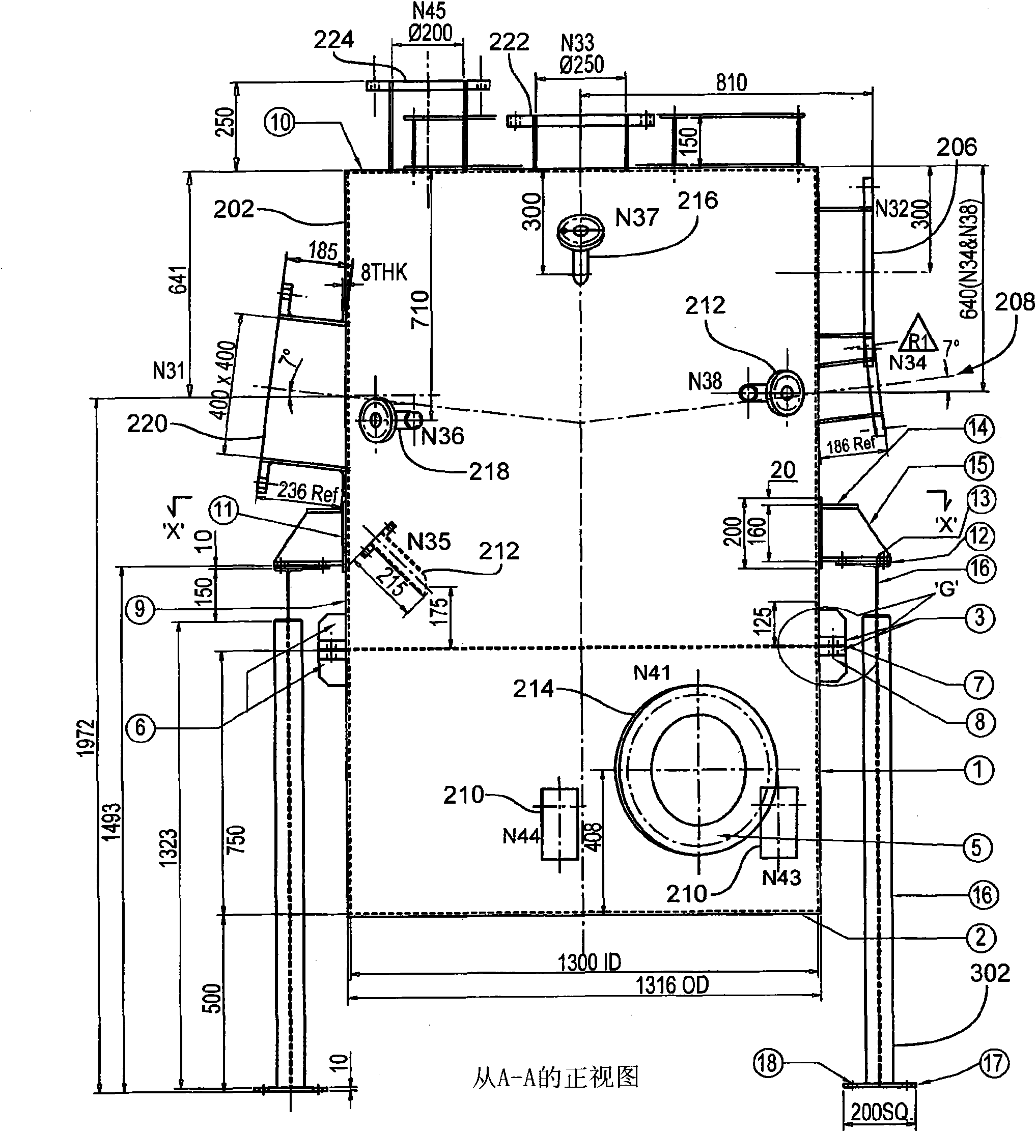 Method and apparatus of treating waste