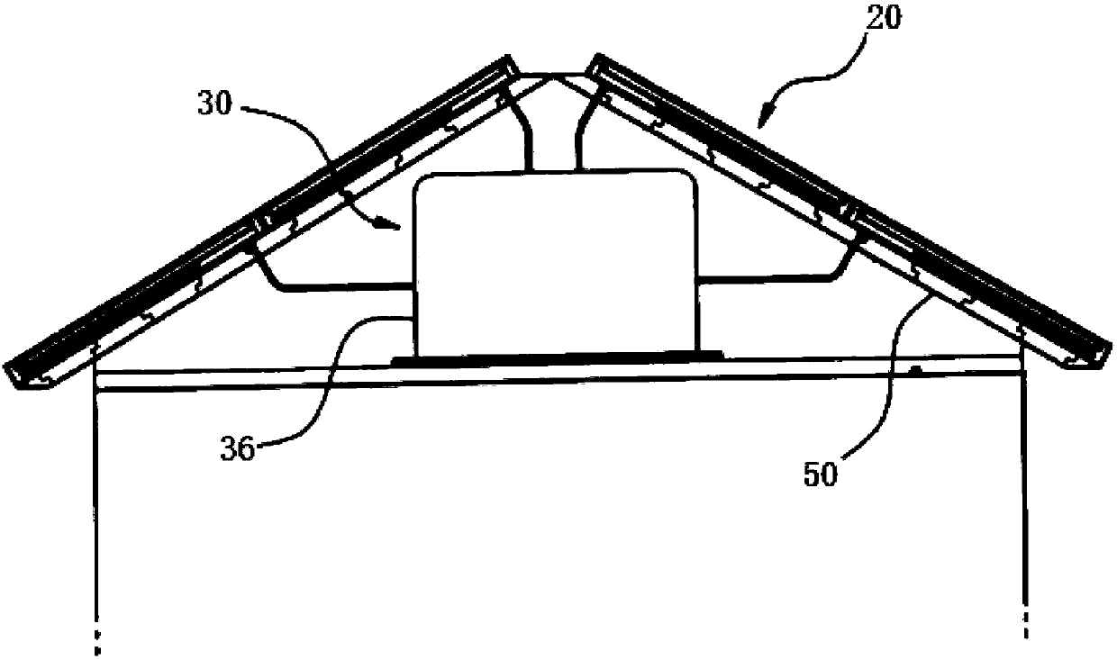 Solar thermoelectric all-in-one machine and water generator thereof