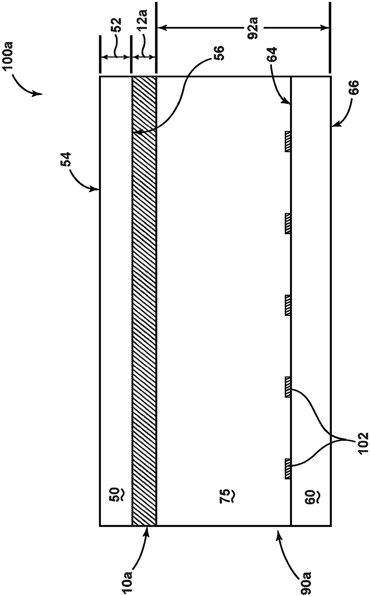 Bendable electronic device modules, articles and methods of making the same