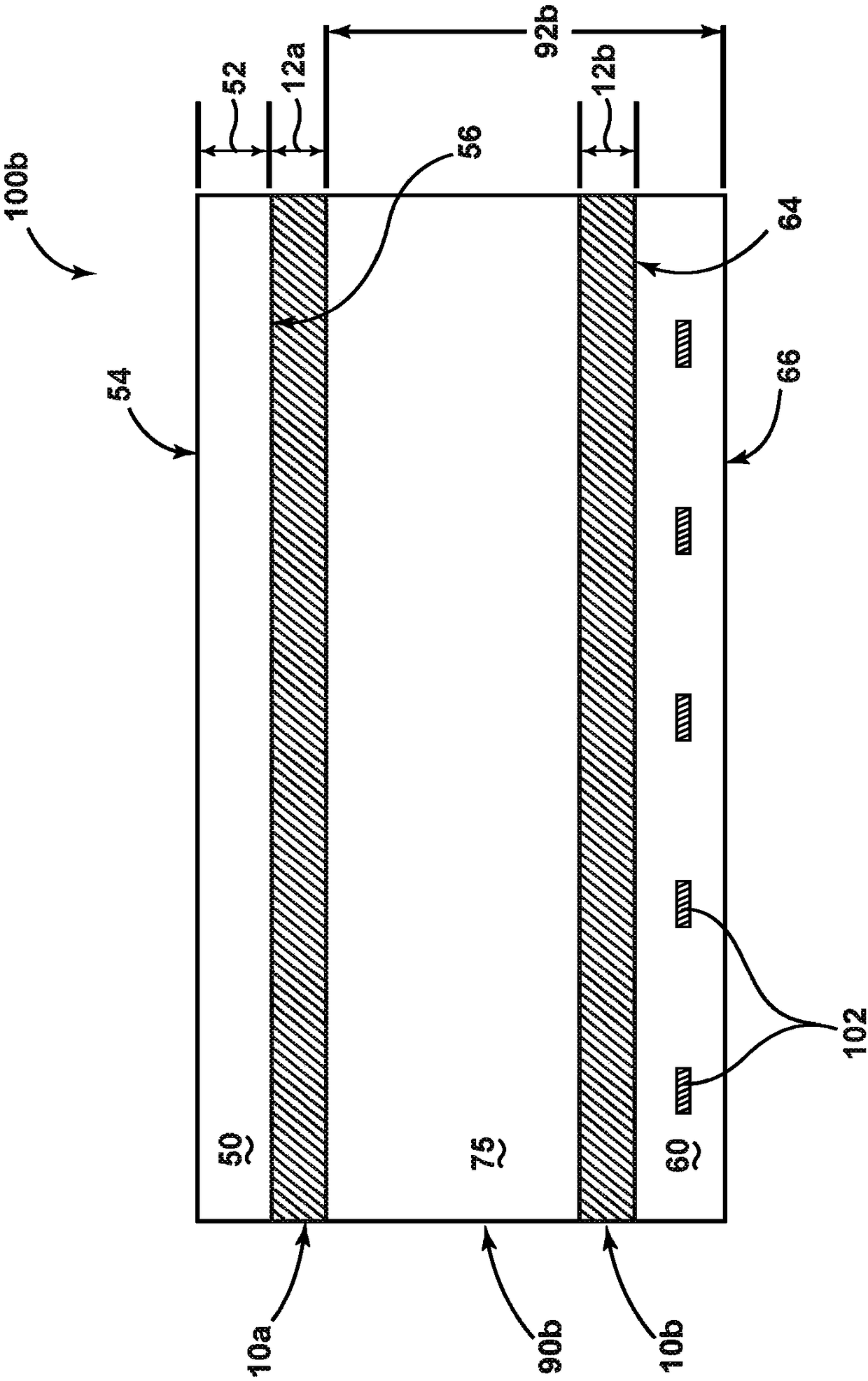Bendable electronic device modules, articles and methods of making the same