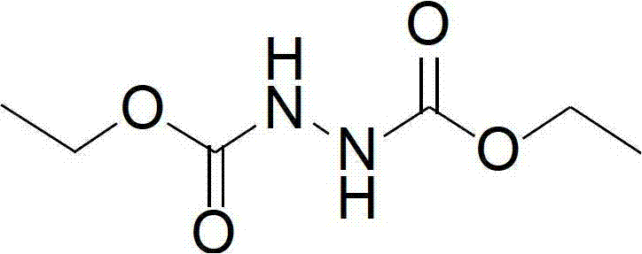Synthesis method of diethyl azodicarboxylate and intermediate of diethyl azodicarboxylate