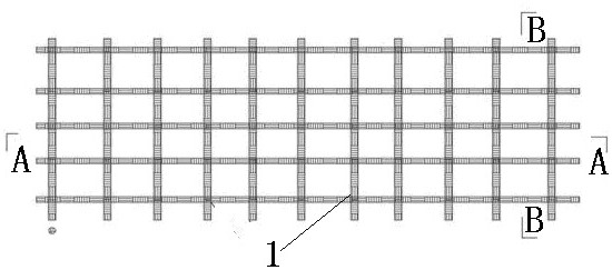 Prefabricated part scaffold movable membrane construction method