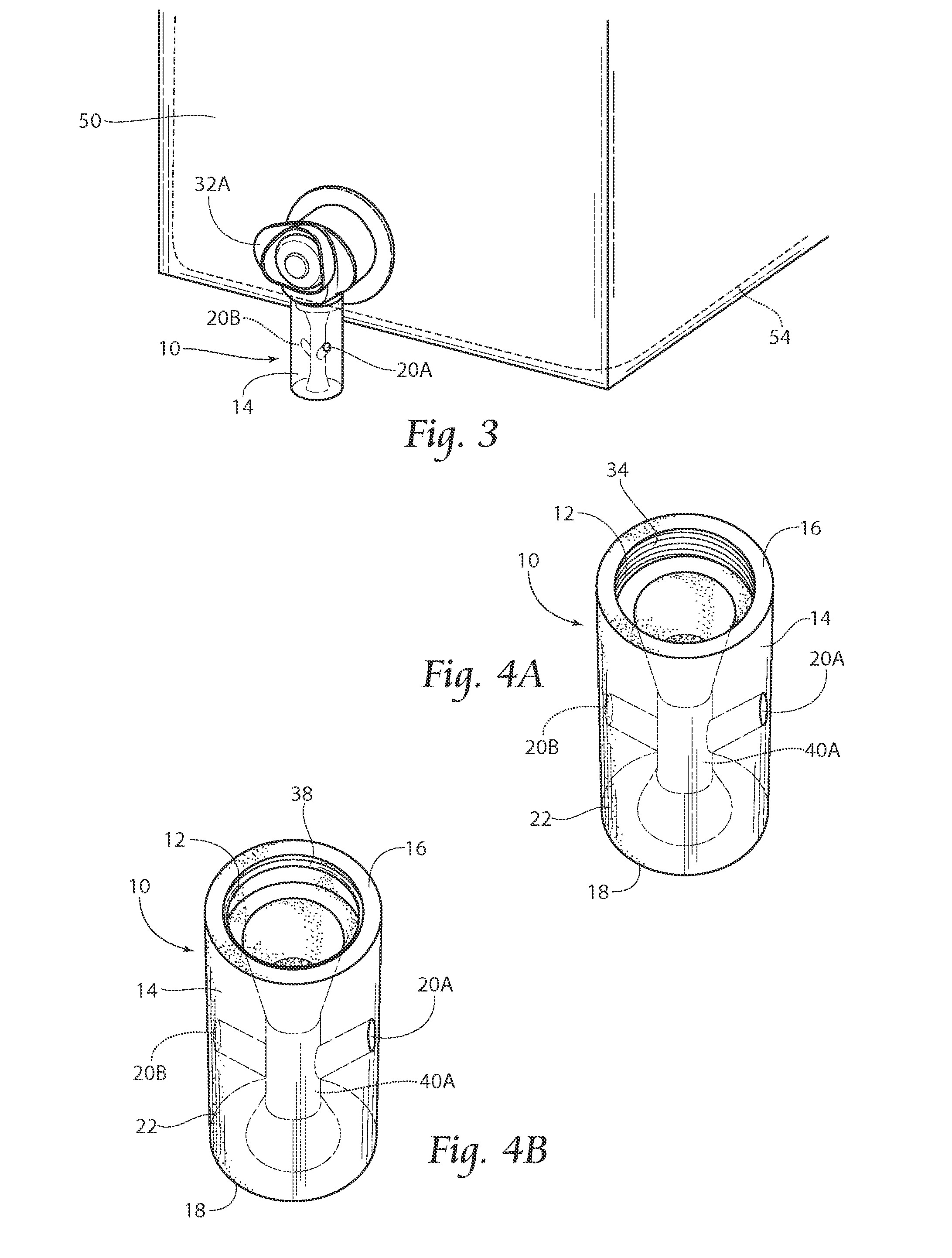 Venturi device and method