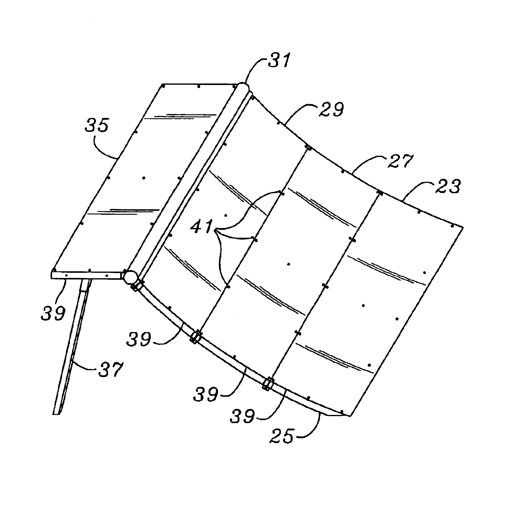 Extreme sports ramp system