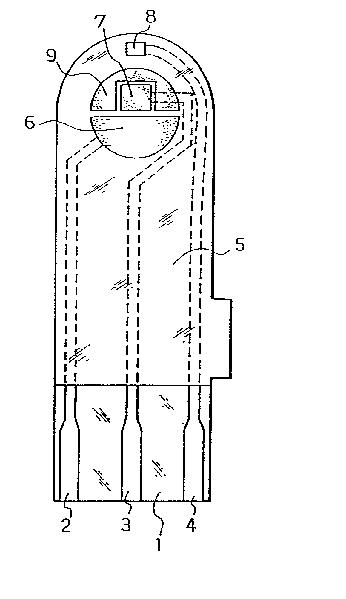 Device and method for determining the concentration of a substrate