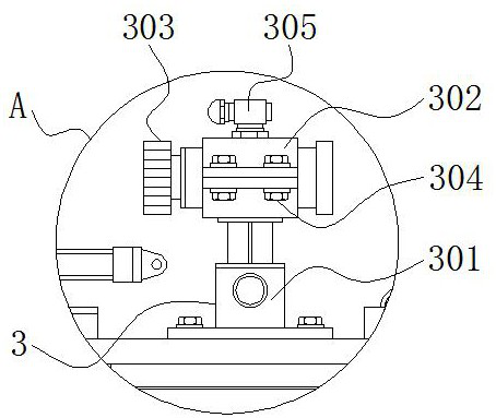 Liquid injection port detection mechanism with rotating structure for automatic production of lithium battery