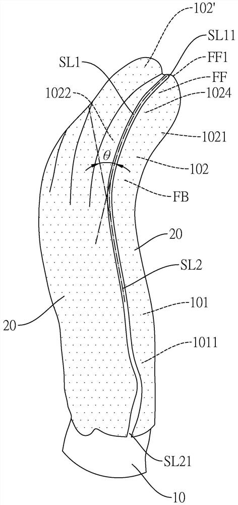 Glove structure and manufacturing method thereof