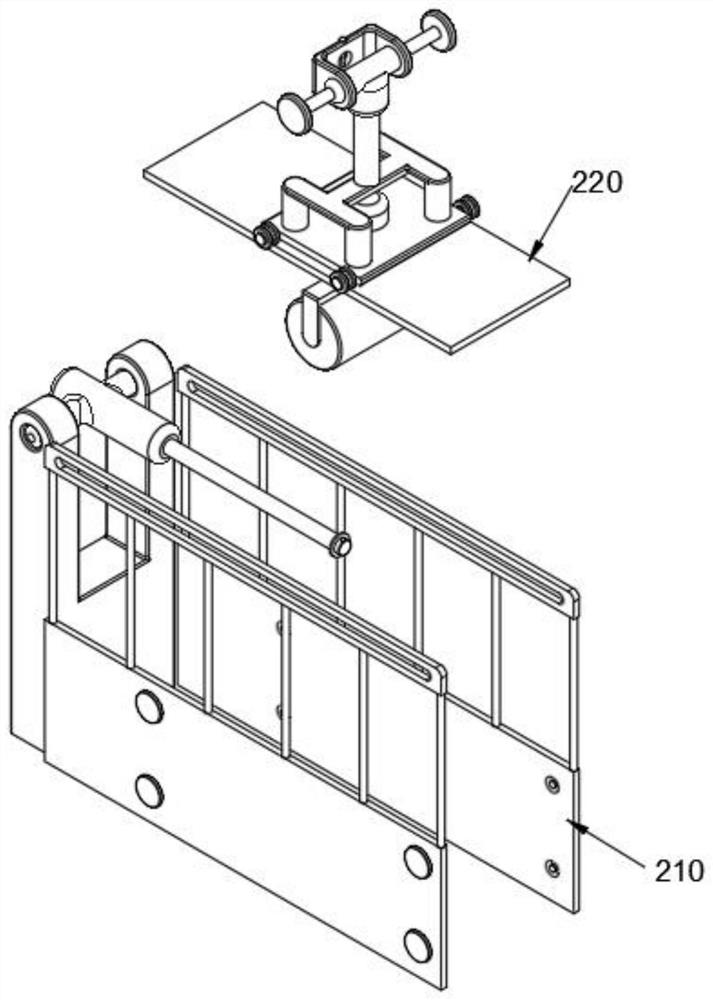 Compaction mechanical equipment for garbage recycling based on waste filling