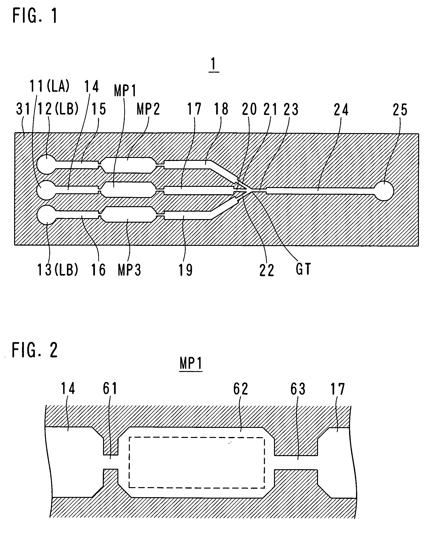 Method, device and system for mixing liquids