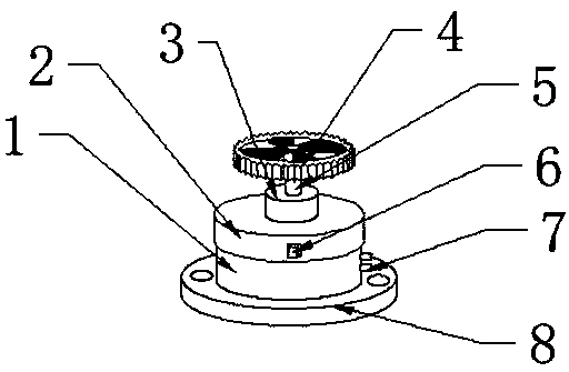 Agriculture engine electromagnetic clutch