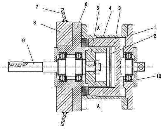 Magnetic force driving mechanism for valve