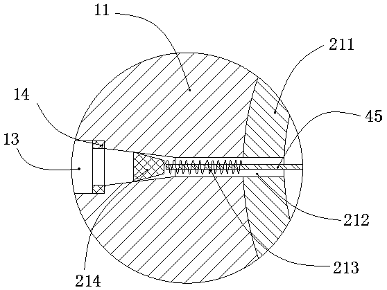 Thermometer shaking and sterilizing device