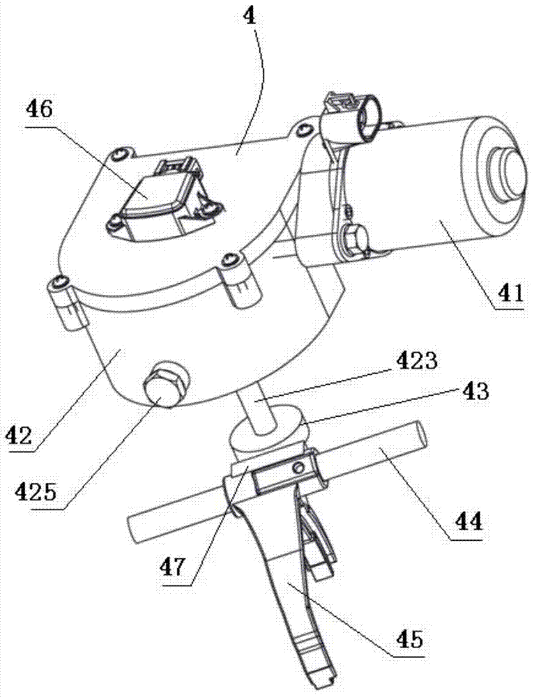 Two-gear automatic transmission assembly