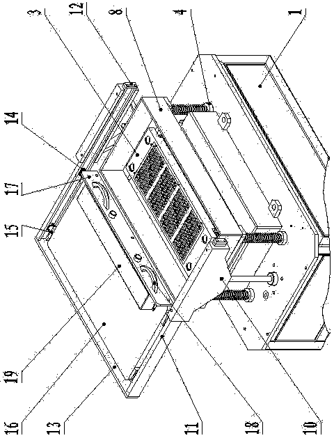 Cloth adhesion machine for european style cloth propaganda