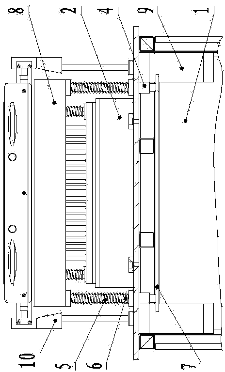 Cloth adhesion machine for european style cloth propaganda