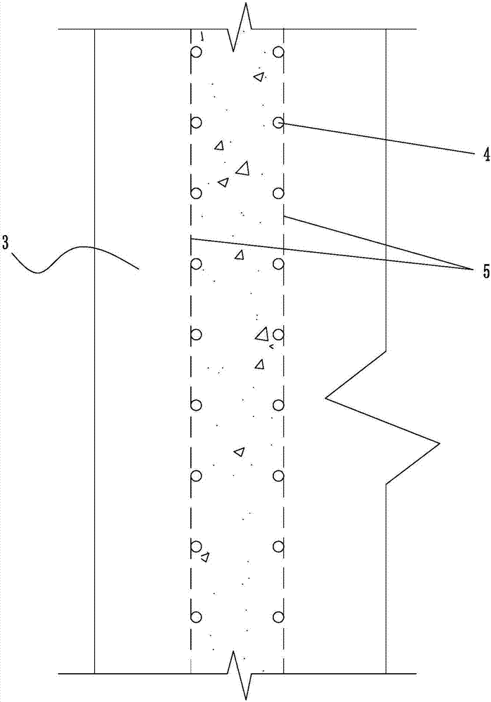 Positioning, alignment and forming method for lower portion of formwork of vertical structure