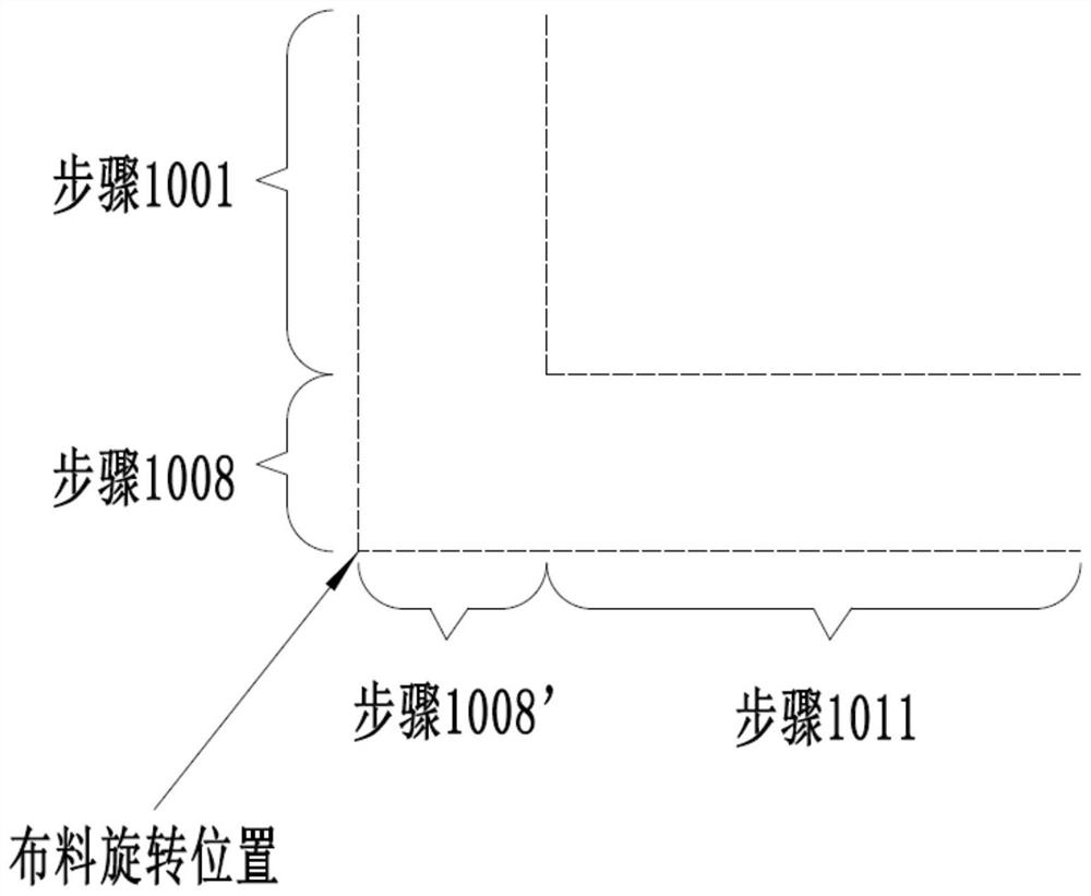 Single-needle and double-needle sewing state switching device and method of sewing machine