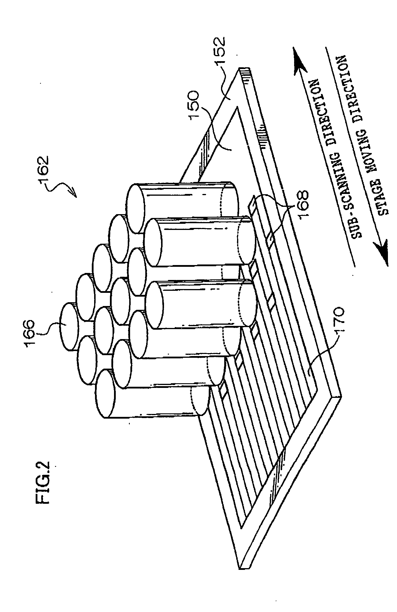 Exposure head, exposure apparatus, and application thereof