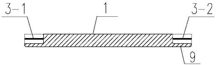Construction method of post-cast tooth groove connecting assembling type roof
