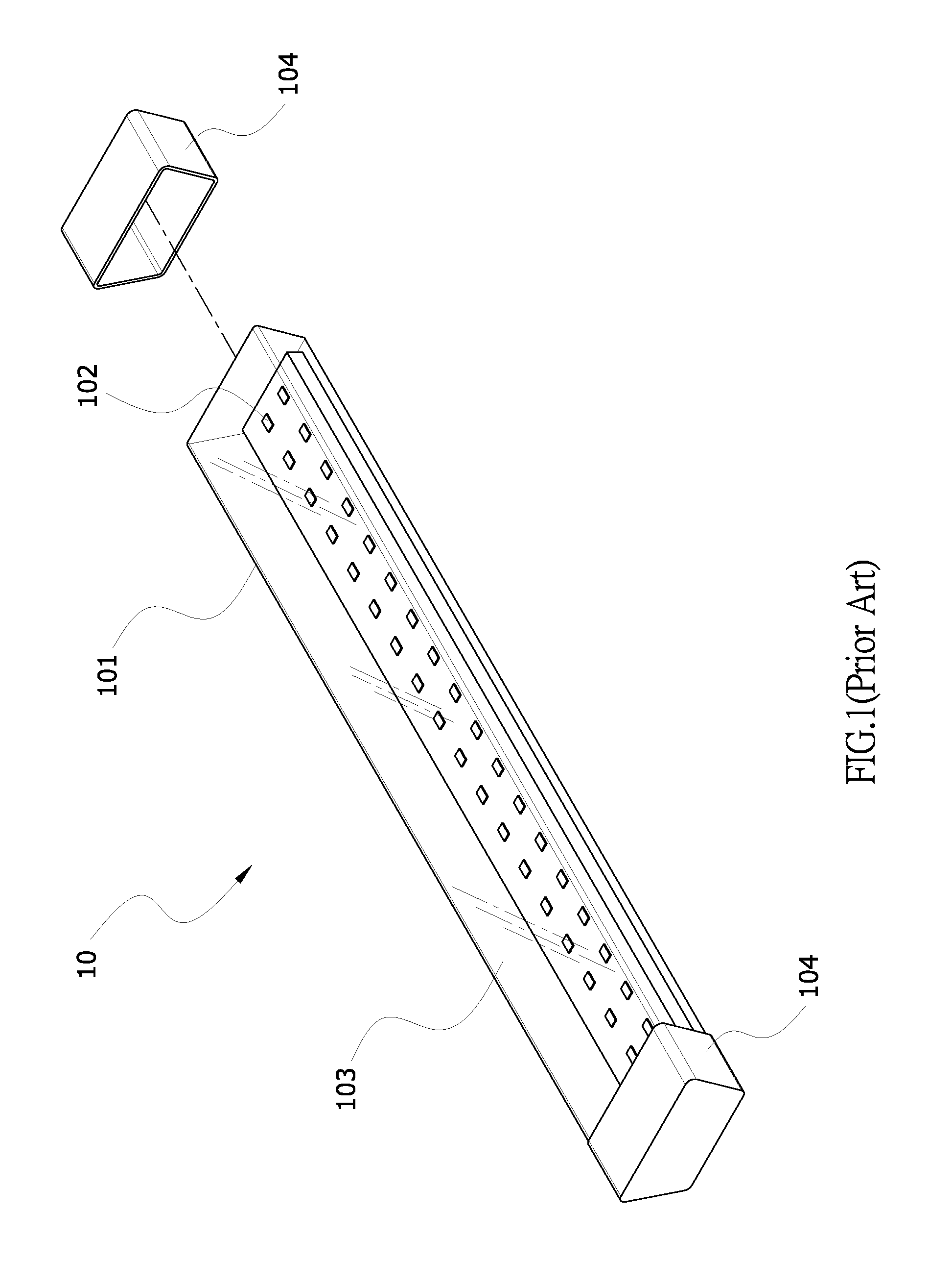 Waterproof LED luminaire