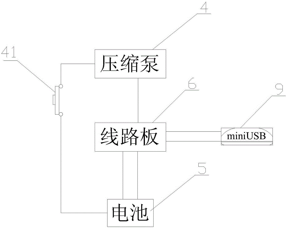 Liquid atomizing spraying device and hairdressing electric sprinkling can with same