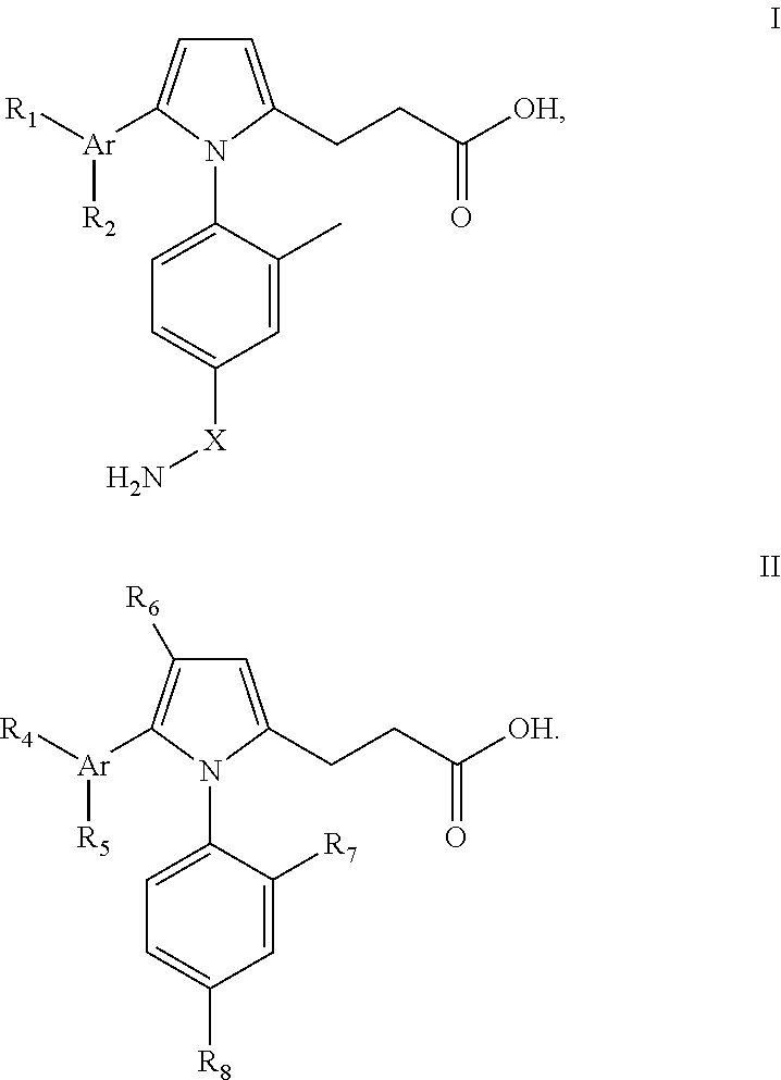 Pyrrole inhibitors of S-nitrosoglutathione reductase as therapeutic agents