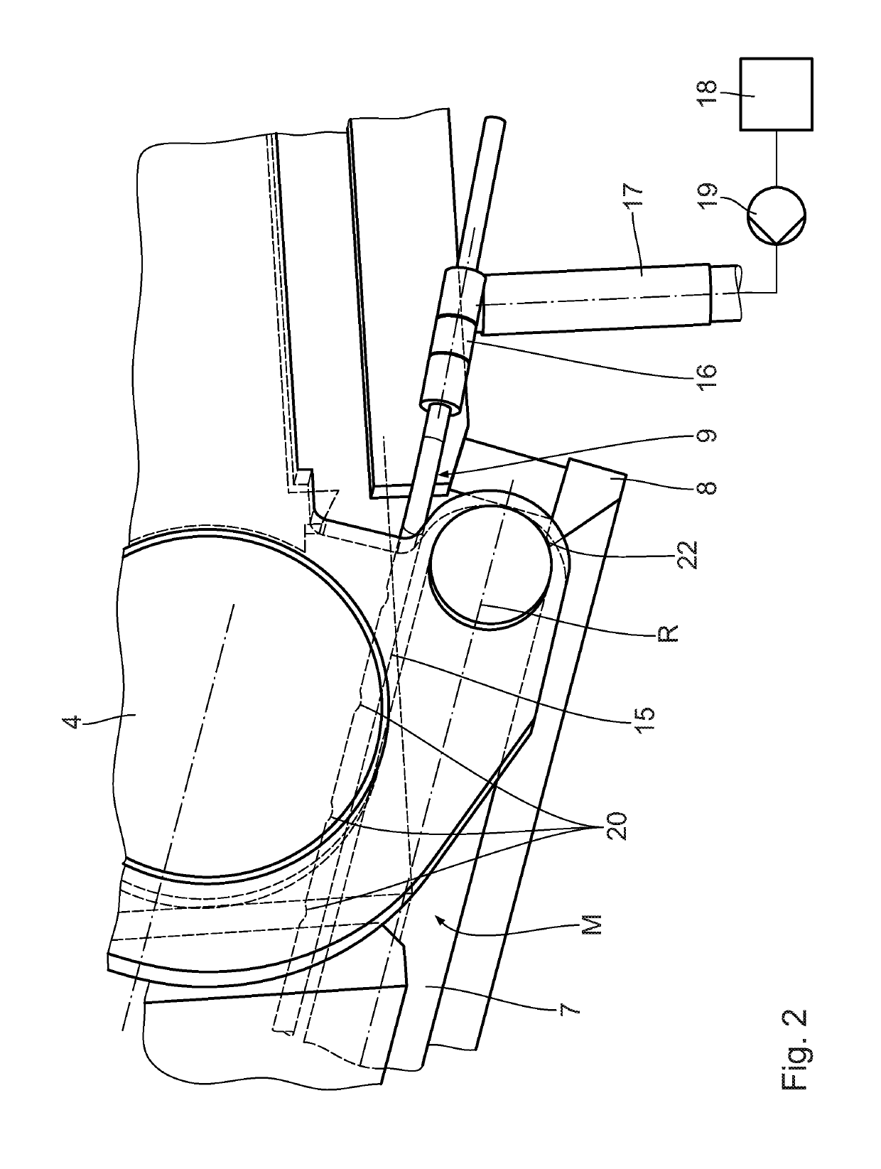 Transfer apparatus for dough pieces