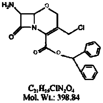 Preparation method of flomoxef parent nucleus