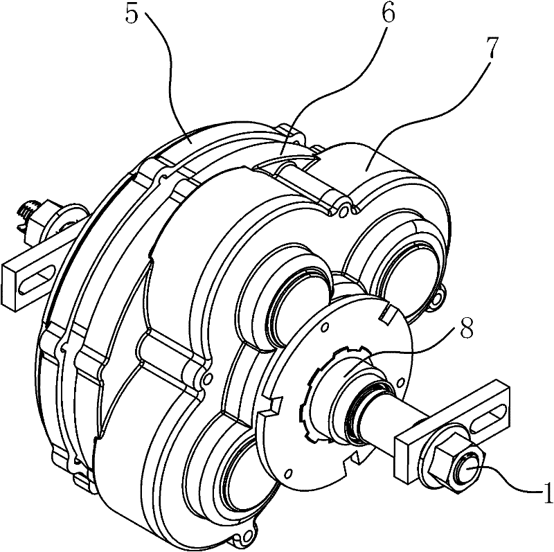 Centrifugal clutch and electric vehicle gear-shifting drive hub with same