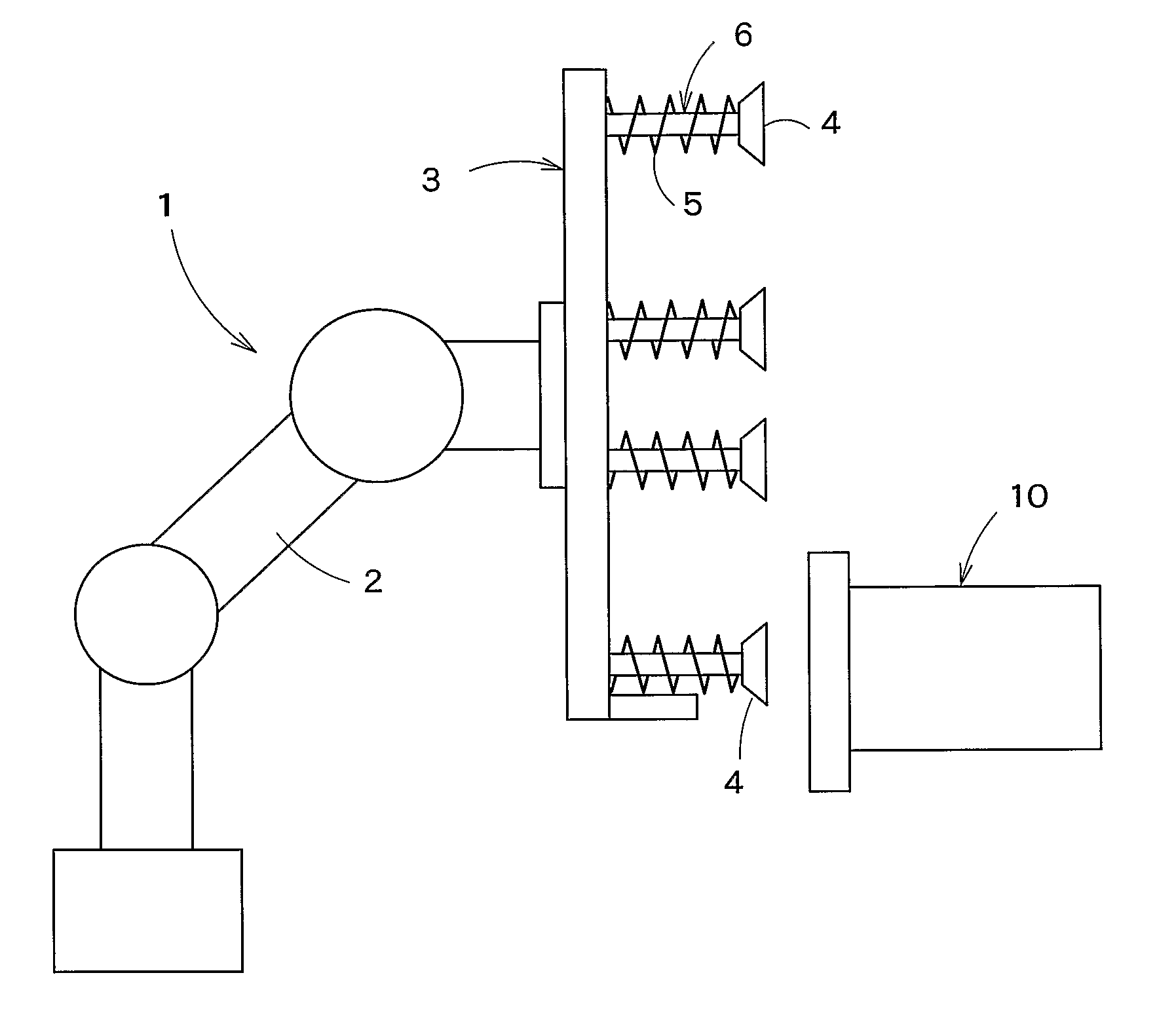 Monitoring apparatus for robot