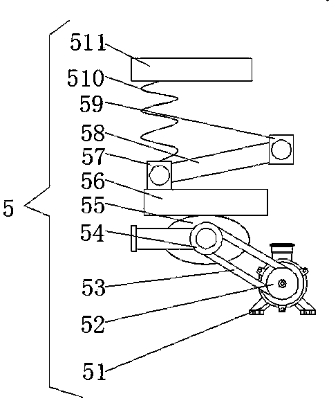 Pig feeding device with quantifying function