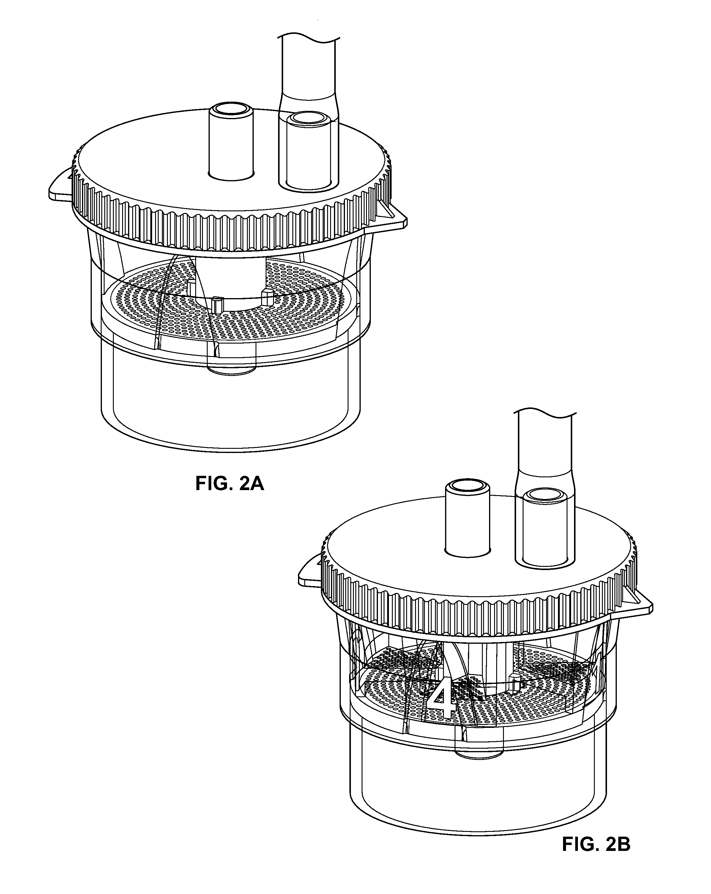 Tissue collection and separation device