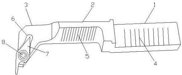 Device for oral implantation positioner for drilling hole and method of manufacturing handle of device